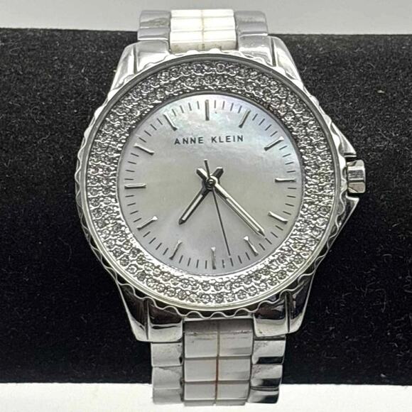 Silver Anne Klein Men's Watch - Picture 1 of 4